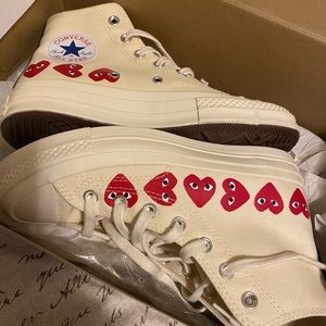 Commes de garçons converse